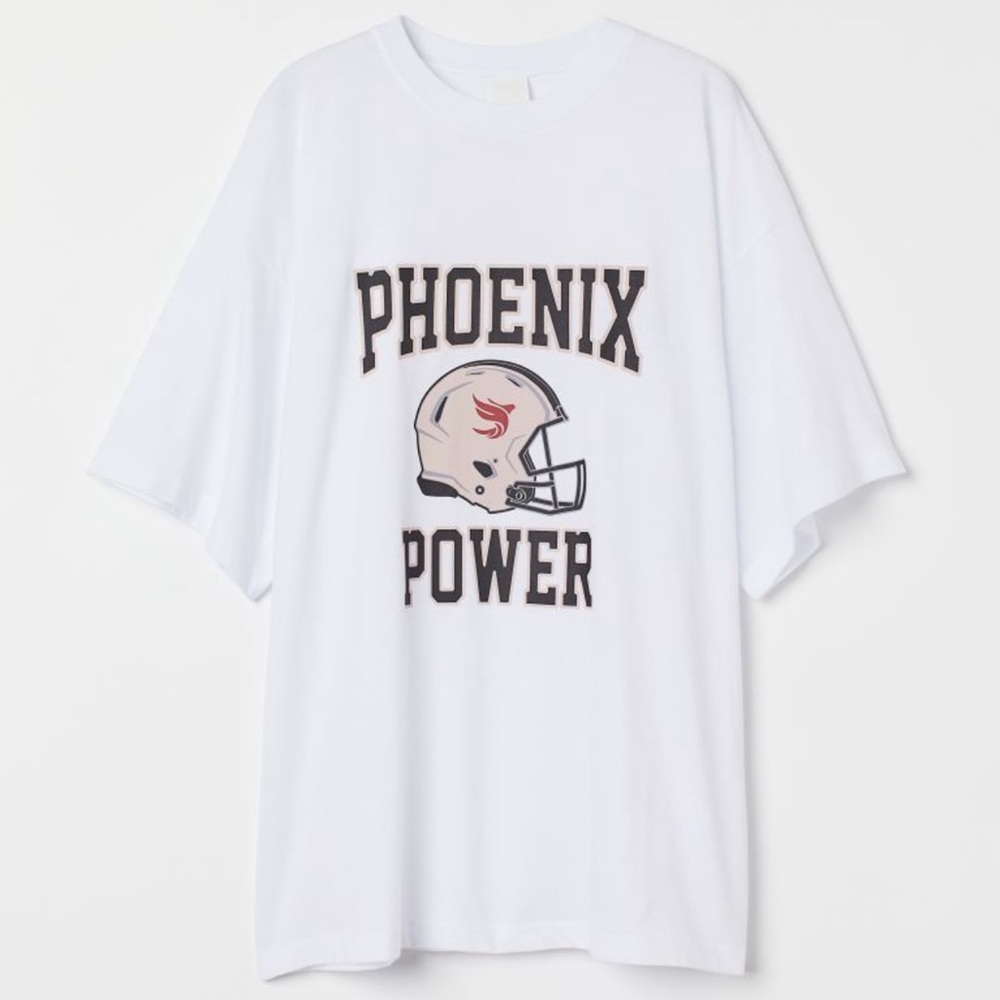 NWT oversized H&M graphic tee